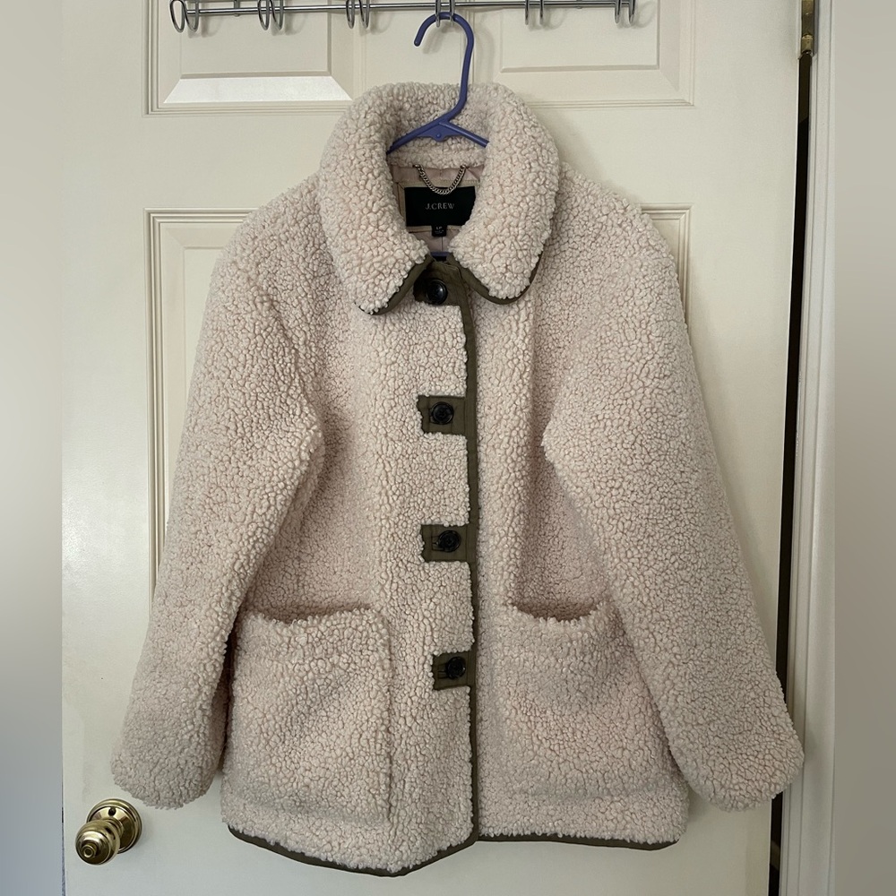 J.Crew Teddy Sherpa Jacket